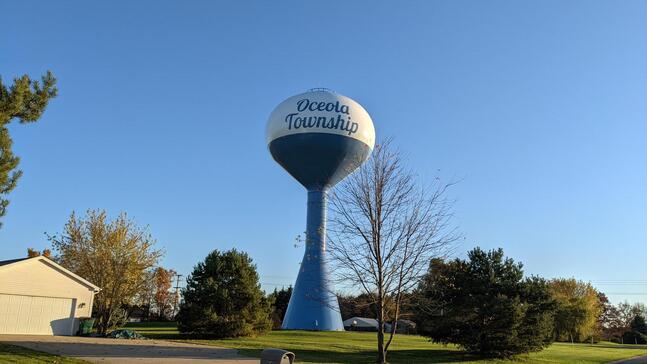 Oceola Township Water Tower